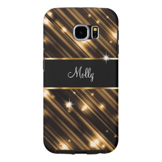 Glitzy Monogram Galaxy S6 Samsung Galaxy S6 Cases