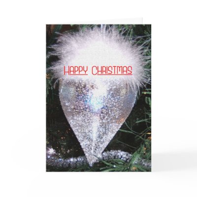 Glitzy ornament card by mezzo213