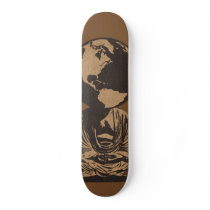 Global Consciousness Skateboard by EcoClothingCo Global Consciousness Skateboard