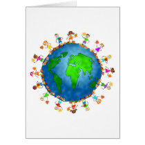 Global Fall Kids Cards