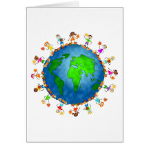 Global Fall Kids Cards
