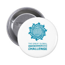 Global Hackerspace Gear Buttons