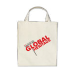 Global Heritage bag (red logo) bags