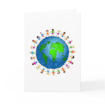 Global Kids Greeting Card