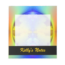 Global Meltdown Fractal Memo Notepads