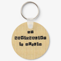 Global Nationality Keychain by Bismillah101 Global Nationality Keychain