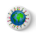 Global Nativity Kids Pins