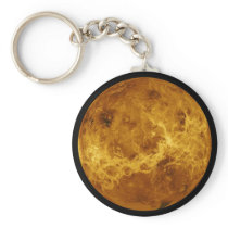 Global Surface of the Planet Venus Key Chains