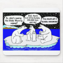 GLOBAL-SWARMING MOUSEPAD