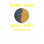 Global Vegan Waffle Party Shirt, Women's