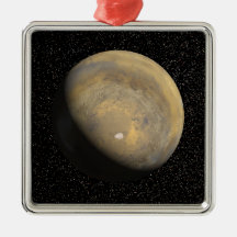 Global view of Mars Ornament