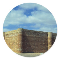 Global view, Quasar Al Karaneh, Jordan Round Sticker