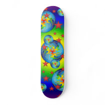 Global Warmiing Earth Star Skateboard