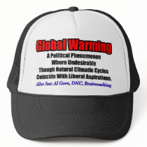 Global Warming: A Liberal Phenomenon Hats