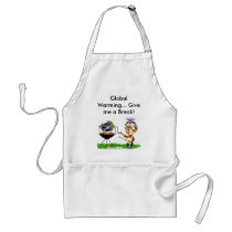global warming Apron by bmray003 global warming Apron