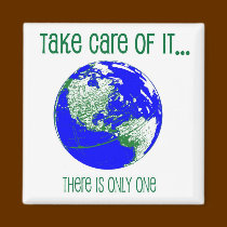 Global  Warming Awareness Magnet