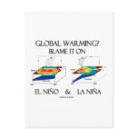 Global Warming? Blame It On El Niño and La Niña Post Card