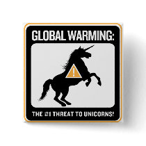 Global Warming Button by Libertymaniacs Global Warming Button