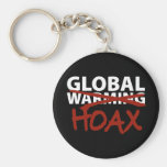 Global Warming Hoax Keychains