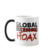 Global Warming Hoax mugs