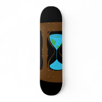 Global Warming Hourglass Skateboard