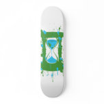 Global Warming Hourglass Skateboard