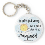 Global Warming...I Think Not! keychains