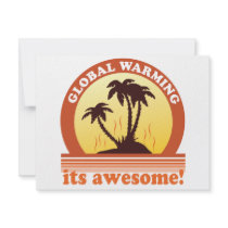 global warming invitations