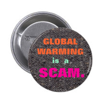 Global warming is a scam button
