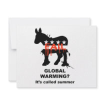 Global warming is called summer invitations