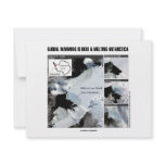 Global Warming Is Here And Melting Antarctica Custom Announcements