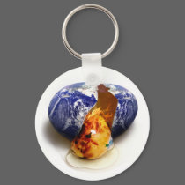 Global Warming keychains