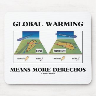 Global Warming Means More Derechos Mousepad
