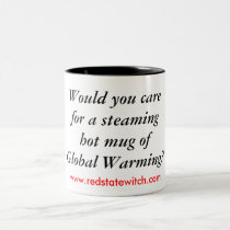 Global Warming Mug mugs