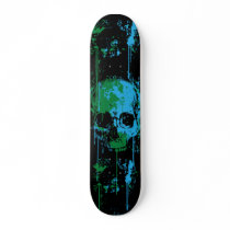 Global Warming Paint Splat Skateboard by EcoClothingCo Global Warming Paint Splat Skateboard