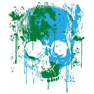 Global Warming Paint Splat shirt