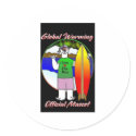GLOBAL WARMING / POLAR BEARS OFFICIAL MASCOT stickers