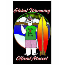 GLOBAL WARMING / POLAR BEARS OFFICIAL MASCOT t-shirts