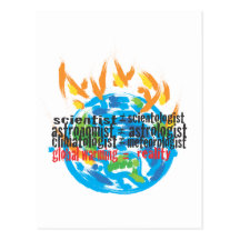 Global Warming Postcard
