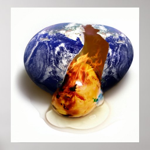 Global Warming Poster Zazzle