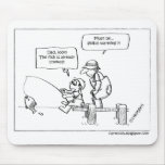 Global Warming Raises Ocean Temperatures Mouse Pads