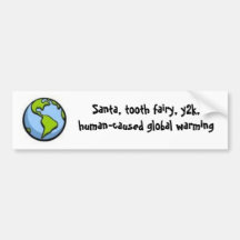 global warming scam bumper sticker