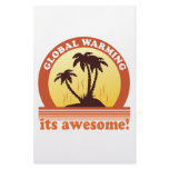global warming stationery paper