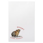 Global Warming Personalized Stationery