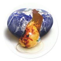 Global Warming stickers