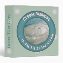Global Warming Storms Earth Day Avery Binder binders