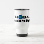 Global Warming Travel Mug mugs
