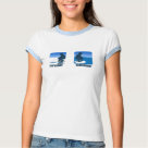 ladies_casual_ringer_tshirt - Secondary ecological effects are also resultant from the shrinkage of sea ice and Polar Bears are denied their historic length of seal hunting season.: Sizes  Available colors: whitebabyblue