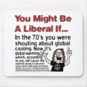 Global Warming Vs. Global Cooling mousepads