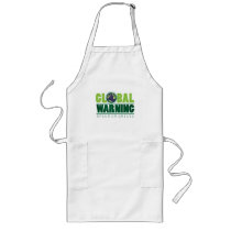 Global Warning aprons by CollierGraphica Global Warning aprons